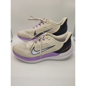 (WMNS) Nike Air Zoom Winflo 9 'Light Orewood/Purple' EXCELLENT CONDITION Size 7
